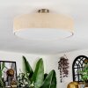 Foggia ceiling light matt nickel, 3-light sources