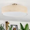 Foggia ceiling light matt nickel, 3-light sources