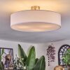 Foggia ceiling light matt nickel, 3-light sources