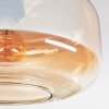 Boza ceiling light Amber, 1-light source