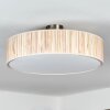Foggia ceiling light matt nickel, 3-light sources