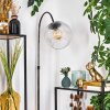 Koyoto floor lamp, Arch lamps chrome, black, 1-light source