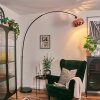 Baloca floor lamp, Arch lamps black, 1-light source