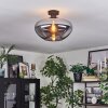 Mertola ceiling light Smoke-coloured, 1-light source