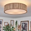 Foggia ceiling light matt nickel, 3-light sources