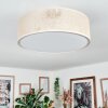 Foggia ceiling light matt nickel, 3-light sources