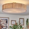 Foggia ceiling light matt nickel, 3-light sources