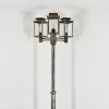 Tieva lamp post, path light brown, gold, 3-light sources