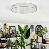 Elmar ceiling light LED silver, 1-light source