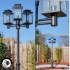 Dalasjo lamp post, path light black, 3-light sources