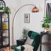 Baloca floor lamp, Arch lamps copper, black, 1-light source