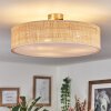 Foggia ceiling light matt nickel, 3-light sources