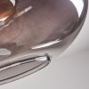 Apedo ceiling light Smoke-coloured, 1-light source