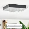 Esmar ceiling light LED black, 1-light source