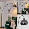 Baloca floor lamp, Arch lamps chrome, black, 1-light source