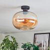 Apedo ceiling light Amber, 1-light source