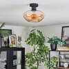 Mertola ceiling light Amber, 1-light source