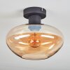 Mertola ceiling light Amber, 1-light source
