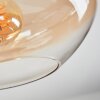 Mertola ceiling light Amber, clear, 1-light source