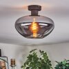 Mertola ceiling light Smoke-coloured, 1-light source