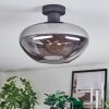 Mertola ceiling light Smoke-coloured, 1-light source