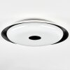 Goran ceiling light LED black, white, 1-light source, Remote control