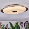 Goran ceiling light LED black, white, 1-light source, Remote control