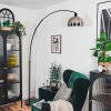 Baloca floor lamp, Arch lamps black, 1-light source