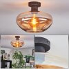 Mertola ceiling light Amber, 1-light source