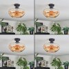 Mertola ceiling light Amber, 1-light source