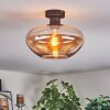 Mertola ceiling light Amber, 1-light source