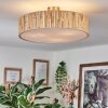 Foggia ceiling light matt nickel, 3-light sources