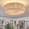 Foggia ceiling light matt nickel, 3-light sources