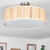 Foggia ceiling light matt nickel, 3-light sources