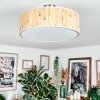 Foggia ceiling light matt nickel, 3-light sources