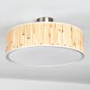 Foggia ceiling light matt nickel, 3-light sources