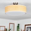 Foggia ceiling light matt nickel, 3-light sources