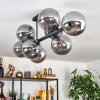 Gastor ceiling light, globe light Smoke-coloured, 8-light sources