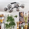 Gastor ceiling light, globe light Smoke-coloured, 8-light sources