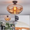 Mertola ceiling light Amber, 1-light source