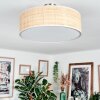 Foggia ceiling light matt nickel, 3-light sources