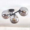 Gastor ceiling light, globe light Smoke-coloured, 3-light sources