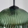 Koyoto hanging light, globe light, Cluster pendant lamp blue, gold, green, 5-light sources