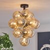Chehalis ceiling light, globe light 39 cm LED Amber, 13-light sources