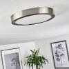 Finsrud Ceiling Light LED matt nickel, 1-light source