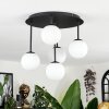 Chehalis ceiling light, globe light white, 5-light sources
