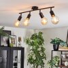 Geira ceiling light black, 4-light sources