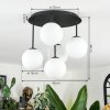 Chehalis ceiling light, globe light white, 5-light sources