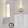 Isara outdoor wall light, wall light LED white, 1-light source
