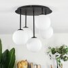 Chehalis ceiling light, globe light white, 5-light sources